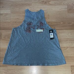 Under Armour Gray Muscle Tee with Graphic